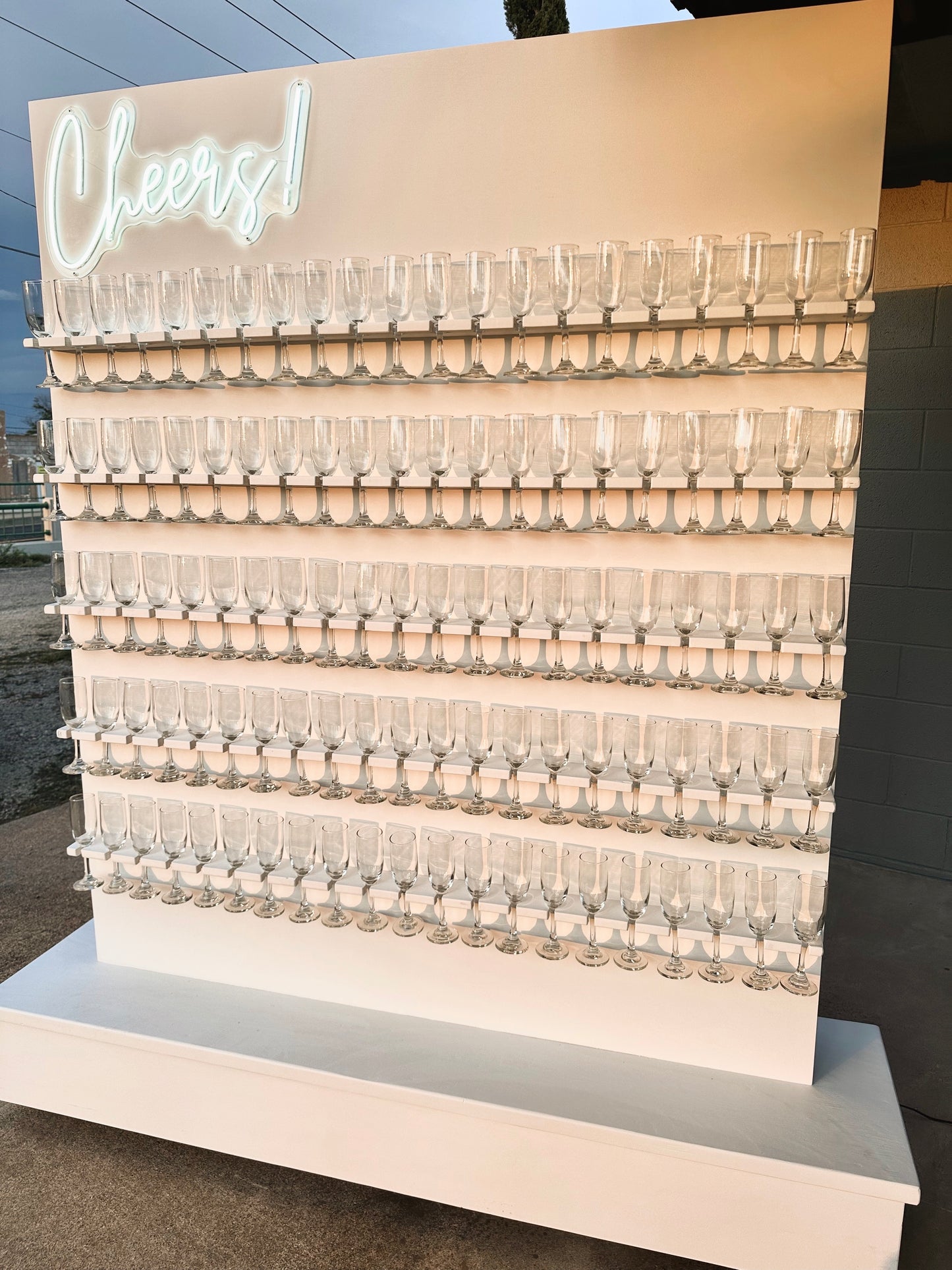 Champagne Wall