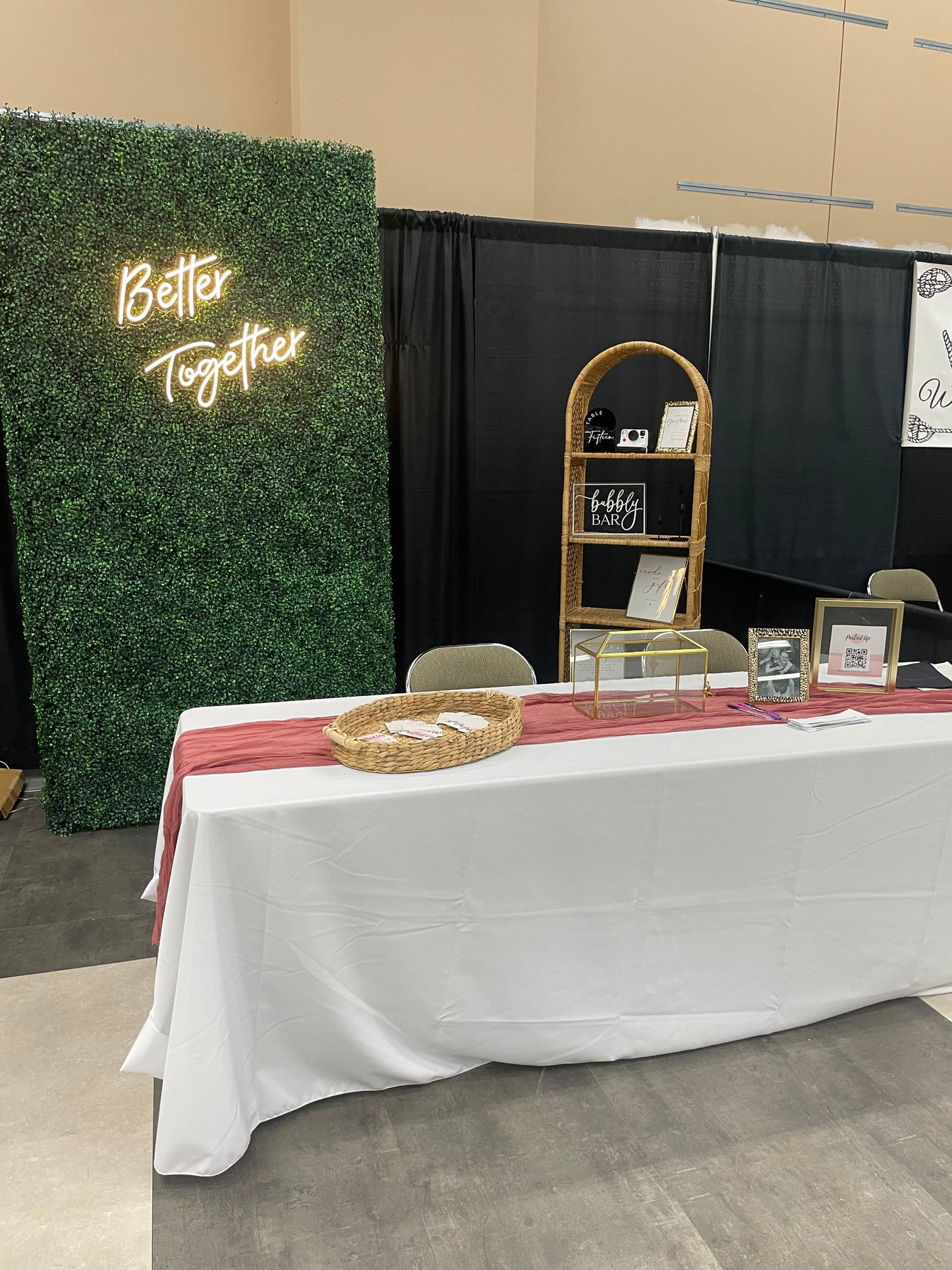 Cheesecloth Table Runner - Mauve