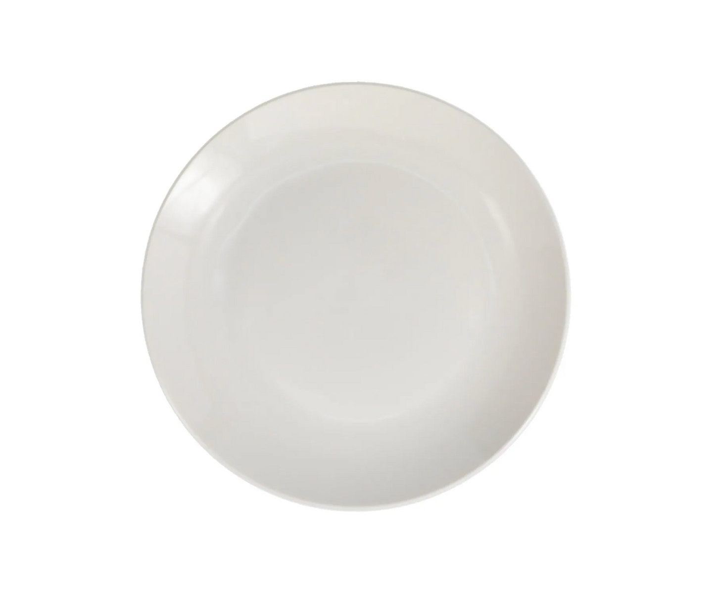 7.5 White Stoneware Side/Salad Plate