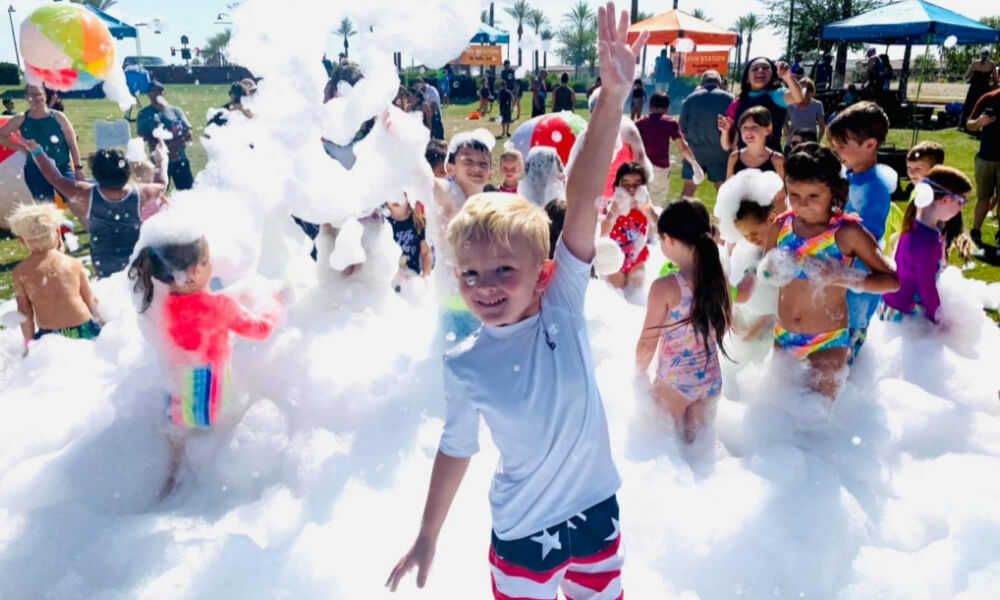 Fancy Foam Party - QUOTE