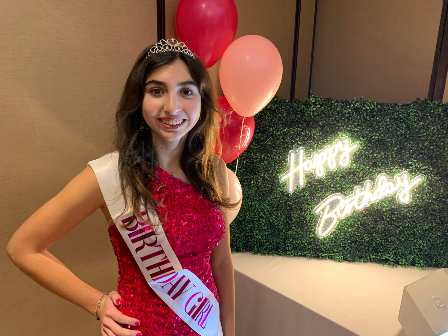 Happy Birthday Light Up Sign