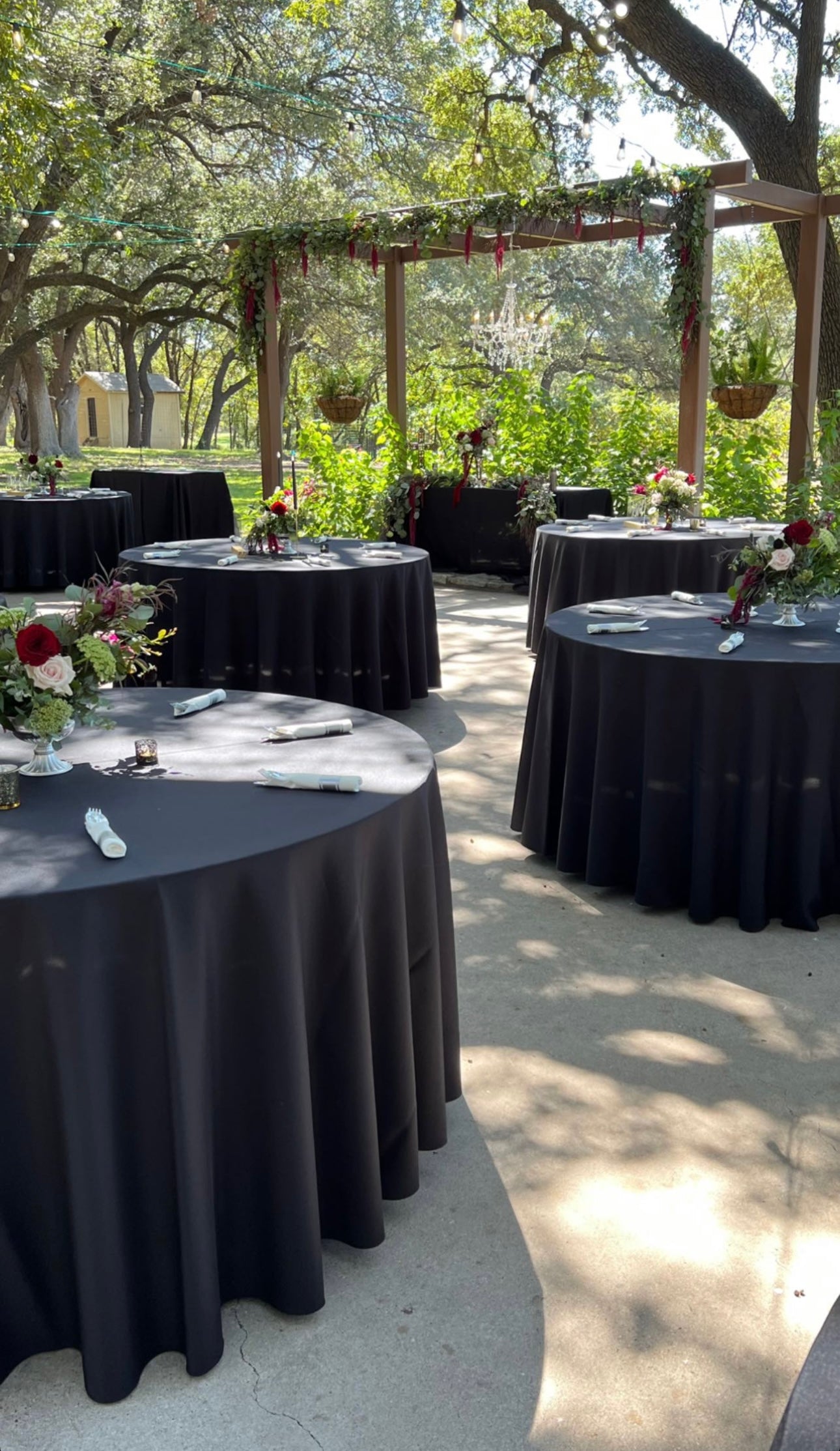 Table Cloths - Black - Rectangle & Round