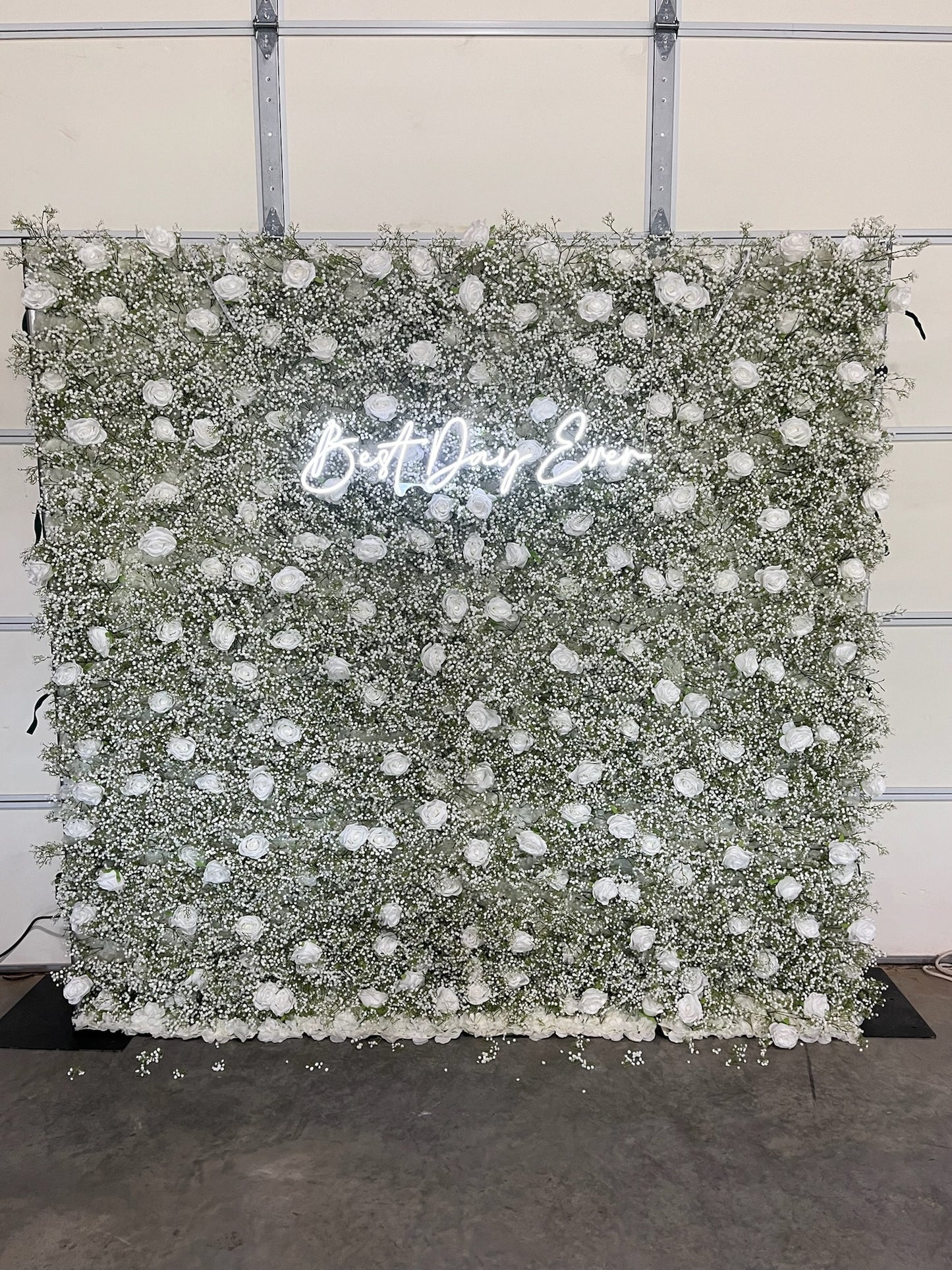 Cloud Nine Flower Wall Backdrop