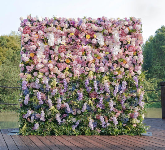 Blush & Bloom Flower Wall Backdrop