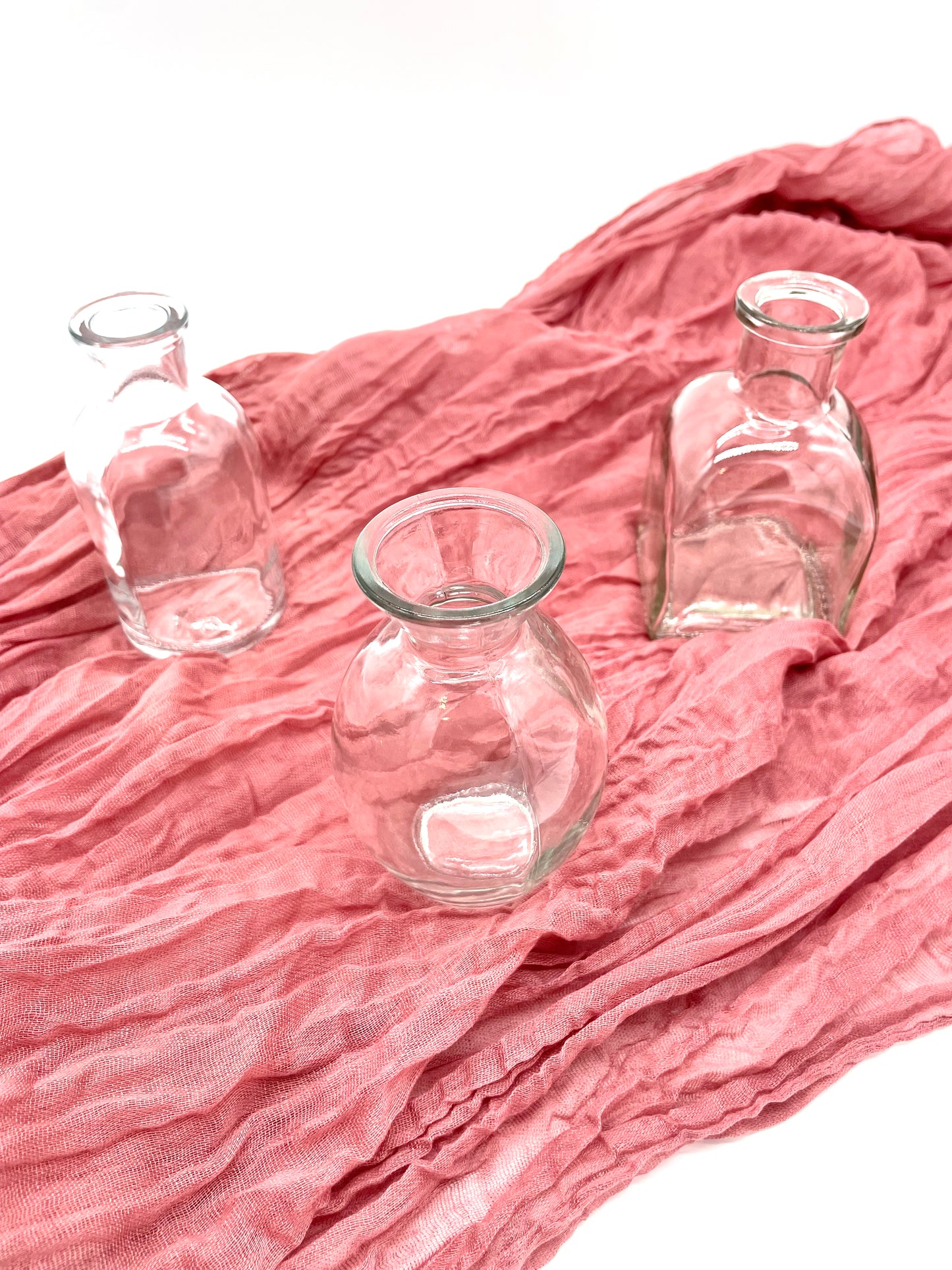 Bud Vases - Assorted Clear