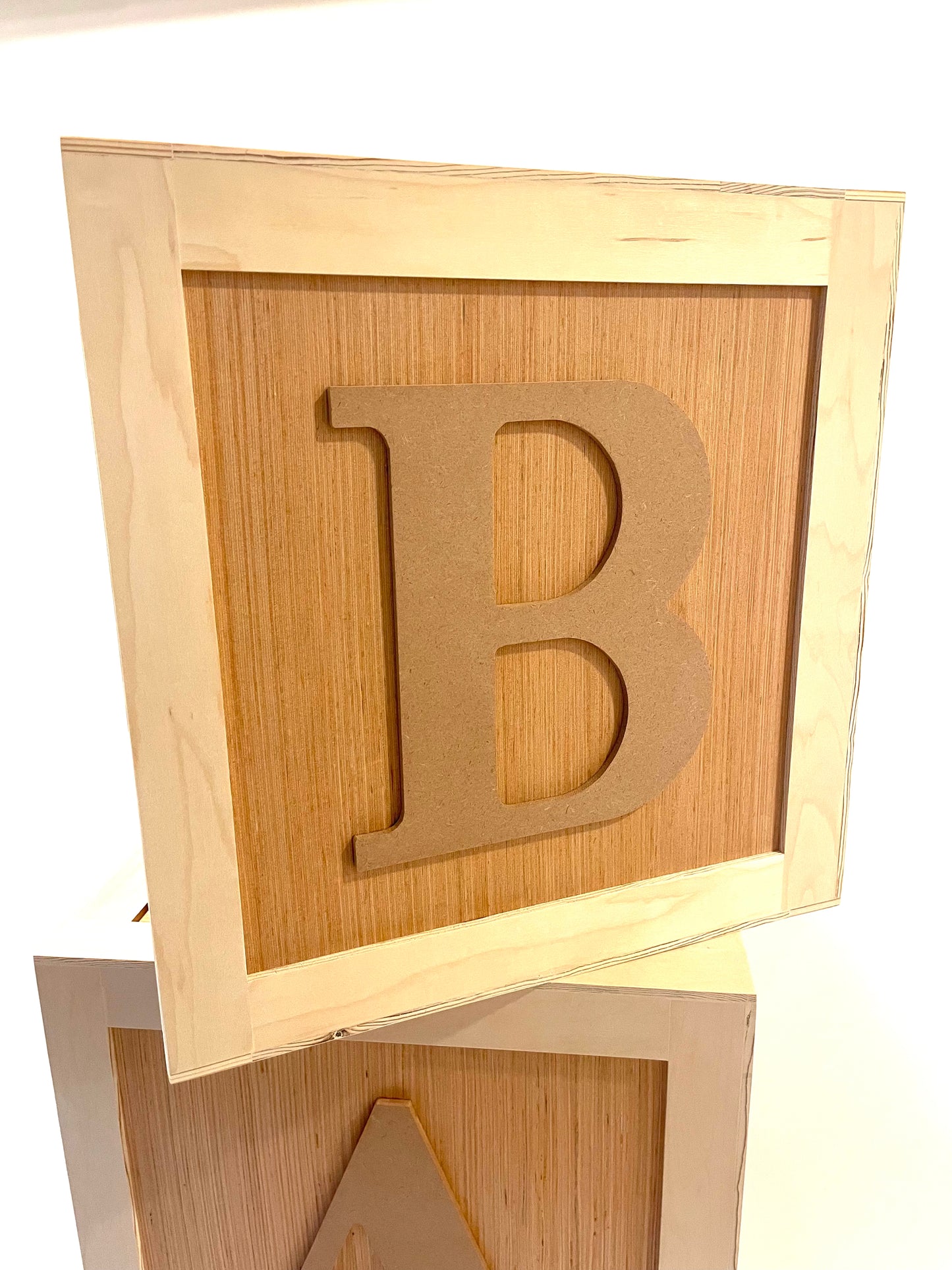 BABY Wooden Block Letters