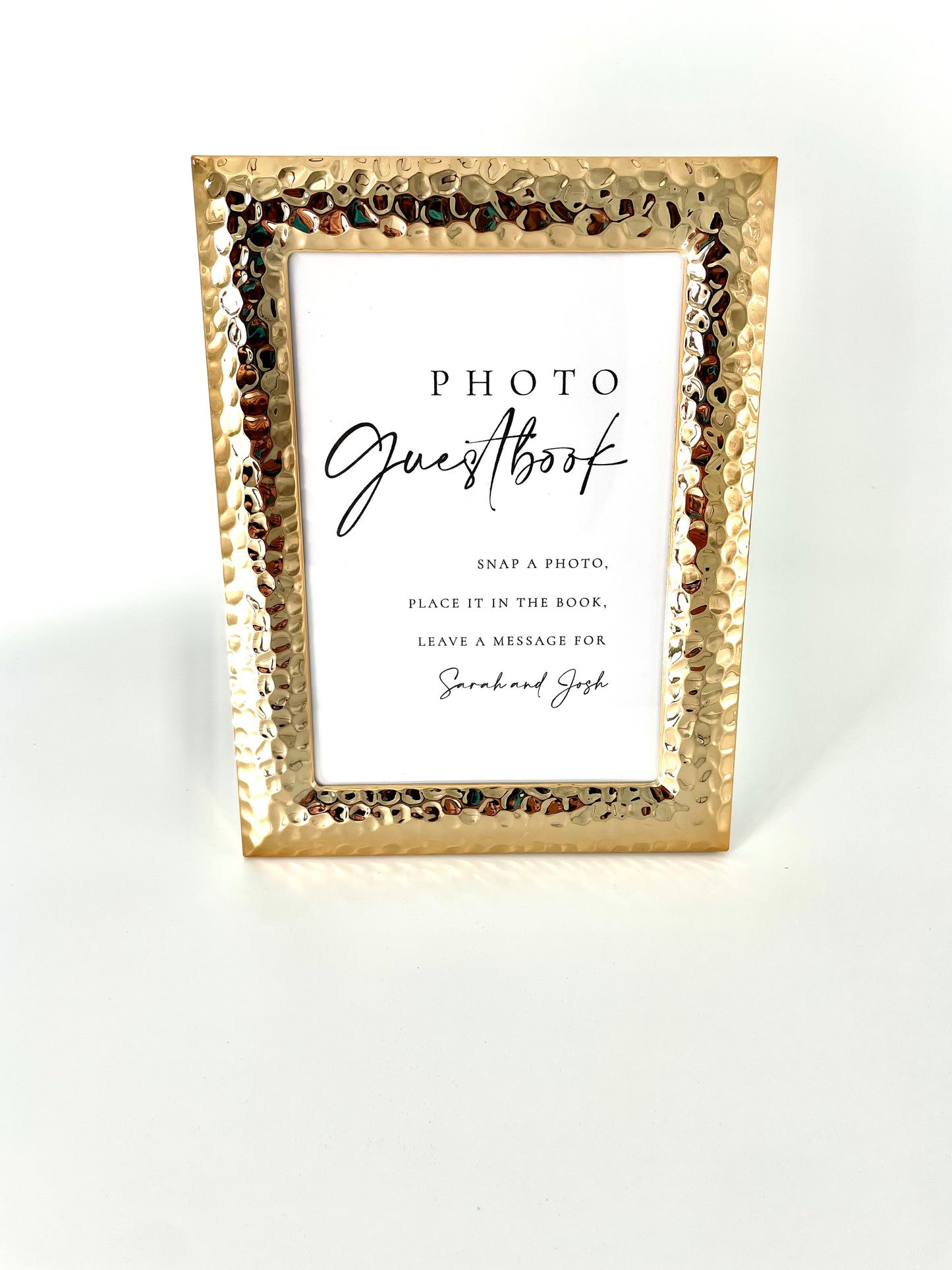 Photo Guestbook sign - Customizable