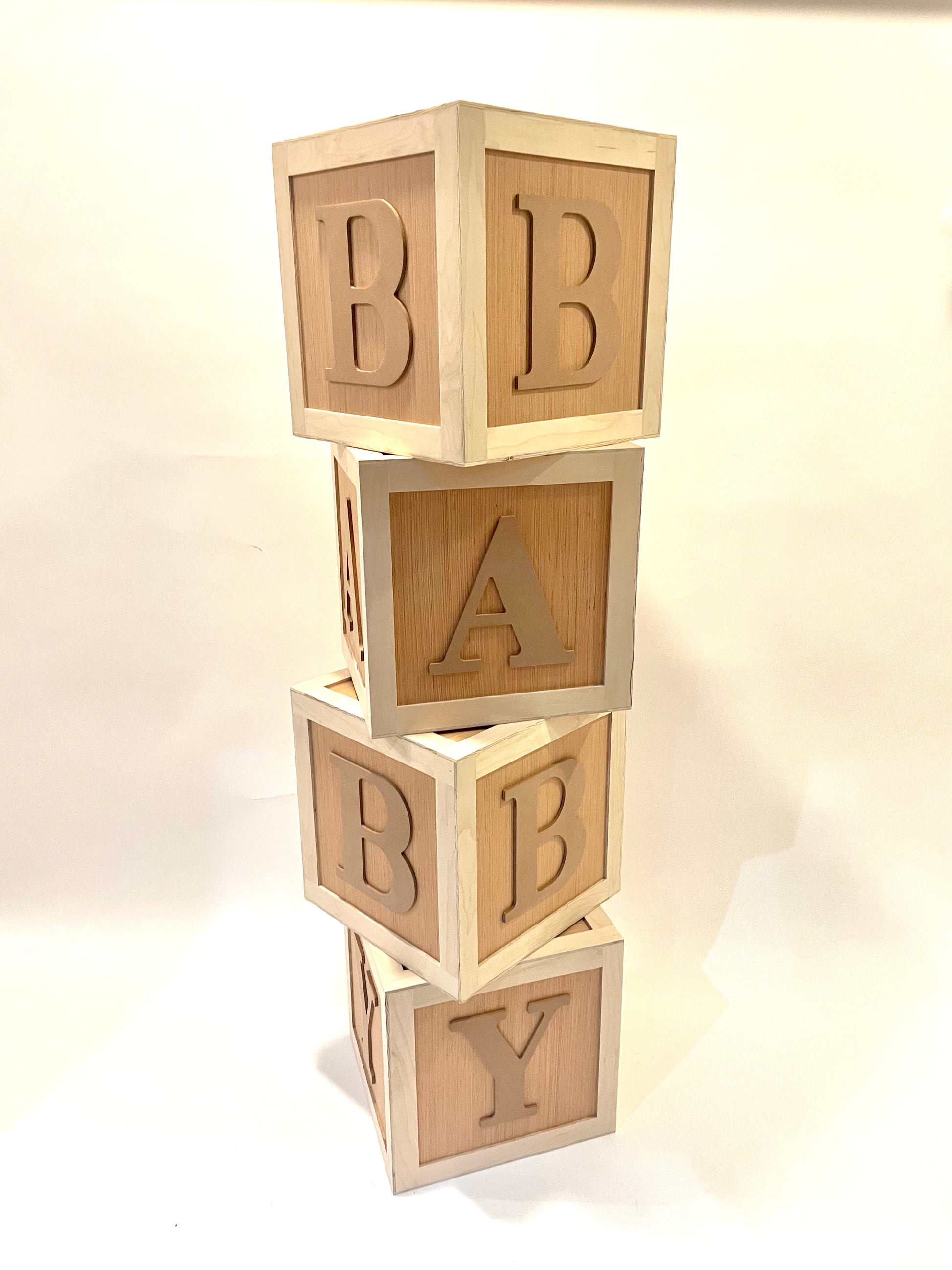 BABY Wooden Block Letters – Partiedup
