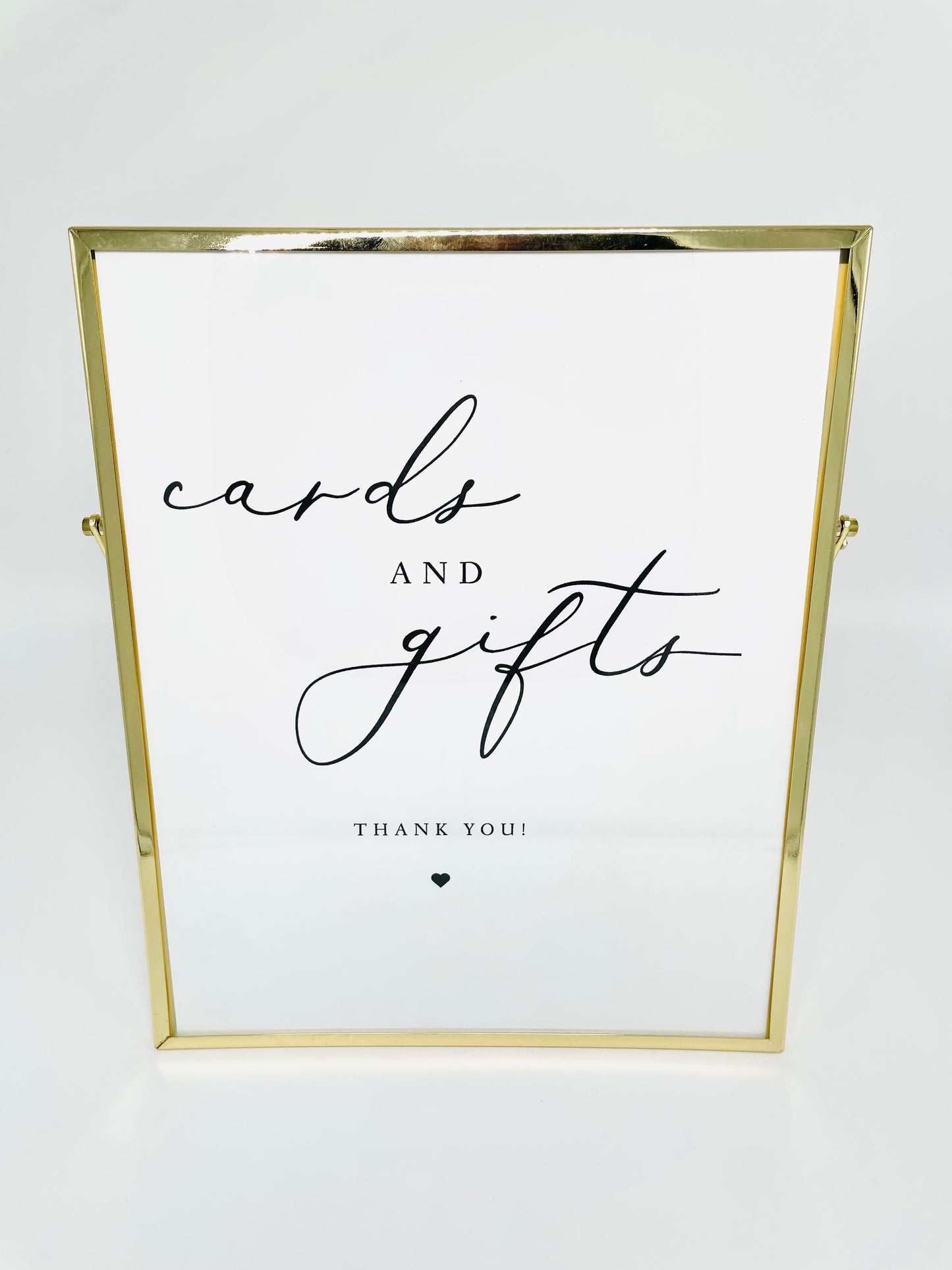 Cards and Gift Sign
